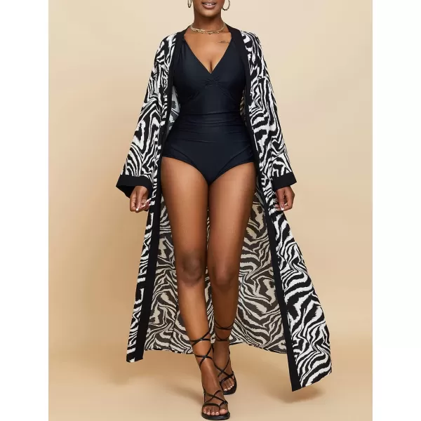 Bsubseach Womens Kimono Swimsuit Coverup Long Summer Cardigans for Swimwear