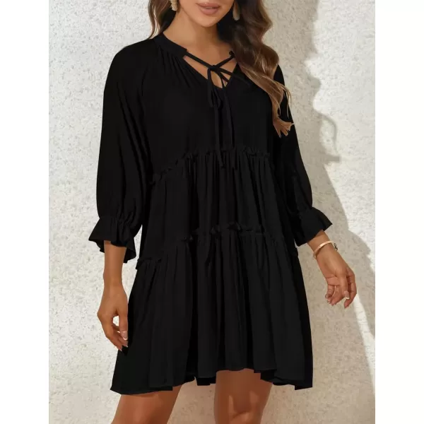 Bsubseach Women's Swimwear Beach Tunic Dress Swimsuit Cover Ups Coverups for Bathing Suit