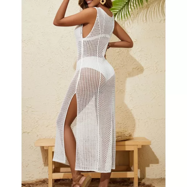 Bsubseach Women's Swimwear Cover Ups Beach Coverups Long Crochet Dress Summer Outfits