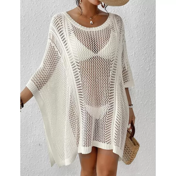 Bsubseach Women's Swimwear Cover Ups Crochet Tops for Women Swim Coverups Vacation Outfits for Women