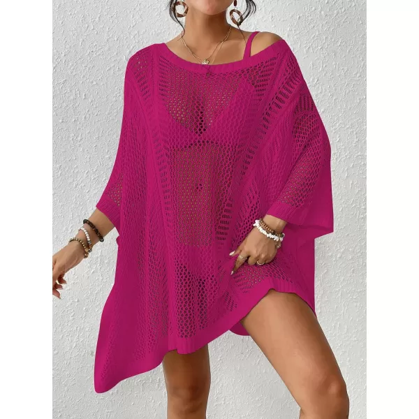 Bsubseach Women's Swimwear Cover Ups Crochet Tops for Women Swim Coverups Vacation Outfits for Women