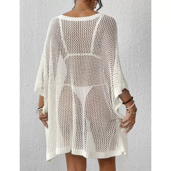 Bsubseach Women's Swimwear Cover Ups Crochet Tops for Women Swim Coverups Vacation Outfits for Women