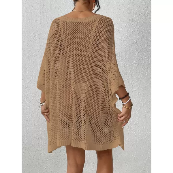 Bsubseach Women's Swimwear Cover Ups Crochet Tops for Women Swim Coverups Vacation Outfits for Women