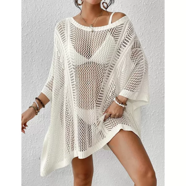 Bsubseach Women's Swimwear Cover Ups Crochet Tops for Women Swim Coverups Vacation Outfits for Women
