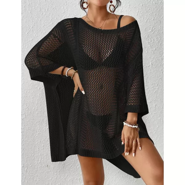 Bsubseach Women's Swimwear Cover Ups Crochet Tops for Women Swim Coverups Vacation Outfits for Women