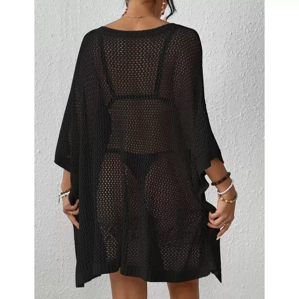 Bsubseach Women's Swimwear Cover Ups Crochet Tops for Women Swim Coverups Vacation Outfits for Women