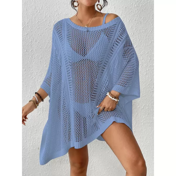 Bsubseach Women's Swimwear Cover Ups Crochet Tops for Women Swim Coverups Vacation Outfits for Women