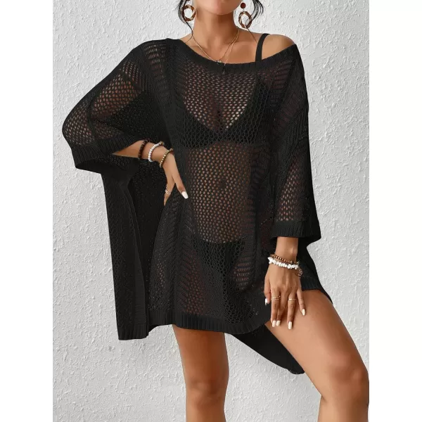 Bsubseach Women's Swimwear Cover Ups Crochet Tops for Women Swim Coverups Vacation Outfits for Women