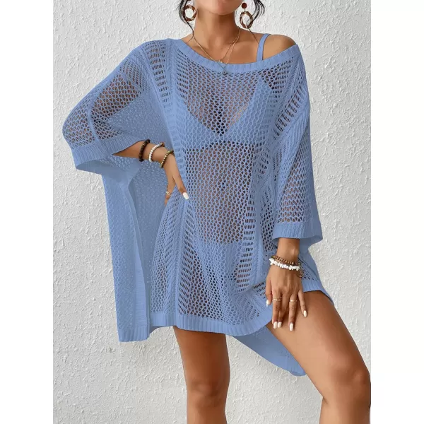 Bsubseach Women's Swimwear Cover Ups Crochet Tops for Women Swim Coverups Vacation Outfits for Women