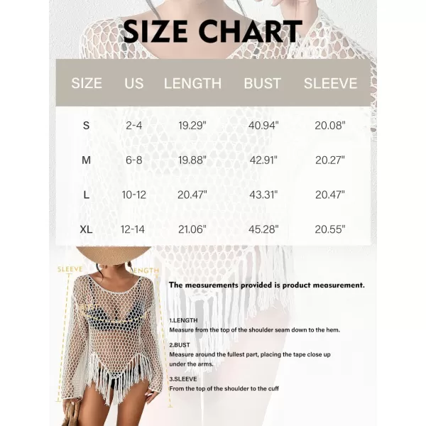 Bsubseach Women's Swimwear Cover Ups White Swimsuit Coverup Black Crochet Top