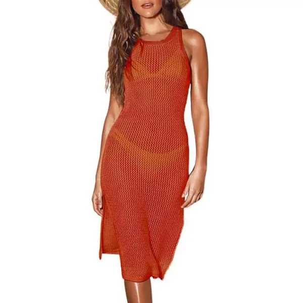 Bsubseach Crochet Cover Ups for Swimwear Women Knit Beach Cover Up Dress Summer Beachwear
