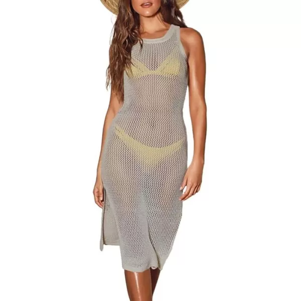 Bsubseach Crochet Cover Ups for Swimwear Women Knit Beach Cover Up Dress Summer Beachwear