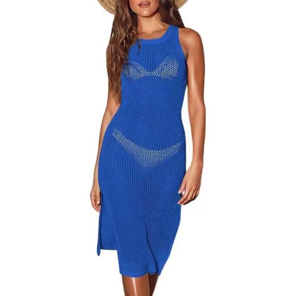 Bsubseach Crochet Cover Ups for Swimwear Women Knit Beach Cover Up Dress Summer Beachwear