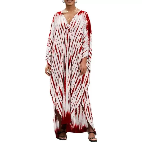 Bsubseach Kaftan Dresses for Women Long Beach Swimsuit Cover Up Plus Size Caftan Summer Cover Ups