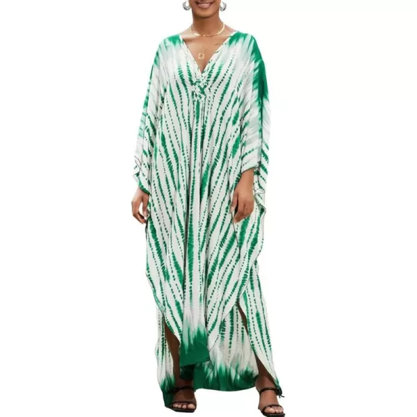 Bsubseach Kaftan Dresses for Women Long Beach Swimsuit Cover Up Plus Size Caftan Summer Cover Ups