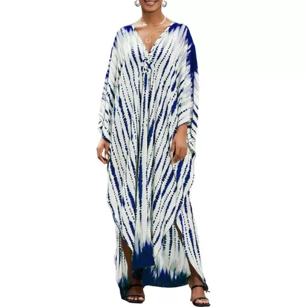 Bsubseach Kaftan Dresses for Women Long Beach Swimsuit Cover Up Plus Size Caftan Summer Cover Ups
