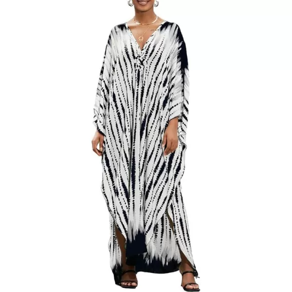 Bsubseach Kaftan Dresses for Women Long Beach Swimsuit Cover Up Plus Size Caftan Summer Cover Ups