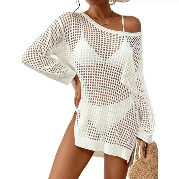 Bsubseach Swimsuit Cover Up for Women Sexy Crochet Tops Knitted Beach Outfits