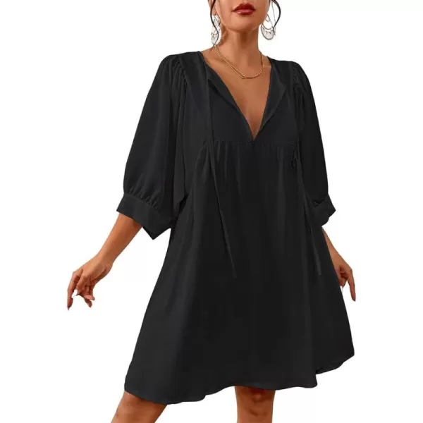 Bsubseach Women Beach Tunic Shirt Cover Up Dress Loose Bathing Suit Coverup