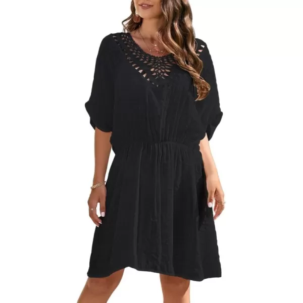 Bsubseach Women Beach Tunic Shirt Cover Up Dress Loose Bathing Suit Coverup