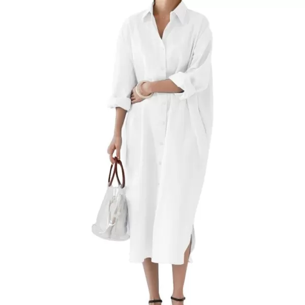 Bsubseach Women Button Down Maxi Shirt Swimsuit Cover Ups Beach Cover Up