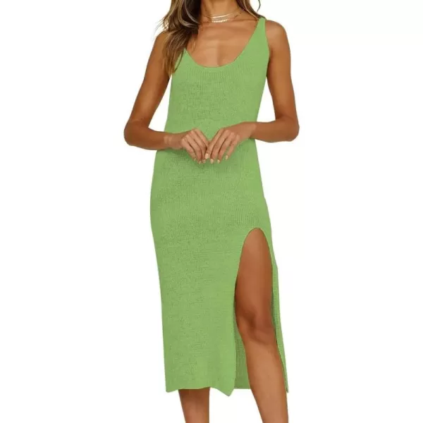 Bsubseach Women Crochet Cover Up for Swimwear Backless Beach Knit Dress