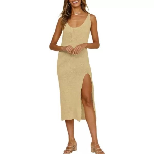 Bsubseach Women Crochet Cover Up for Swimwear Backless Beach Knit Dress Summer Outfit