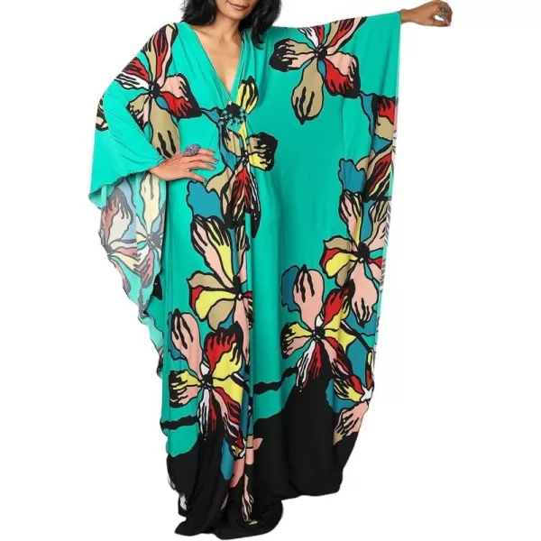 F-lake Green Floral