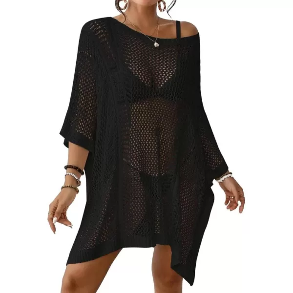 Bsubseach Women's Swimwear Cover Ups Crochet Tops for Women Swim Coverups Vacation Outfits for Women