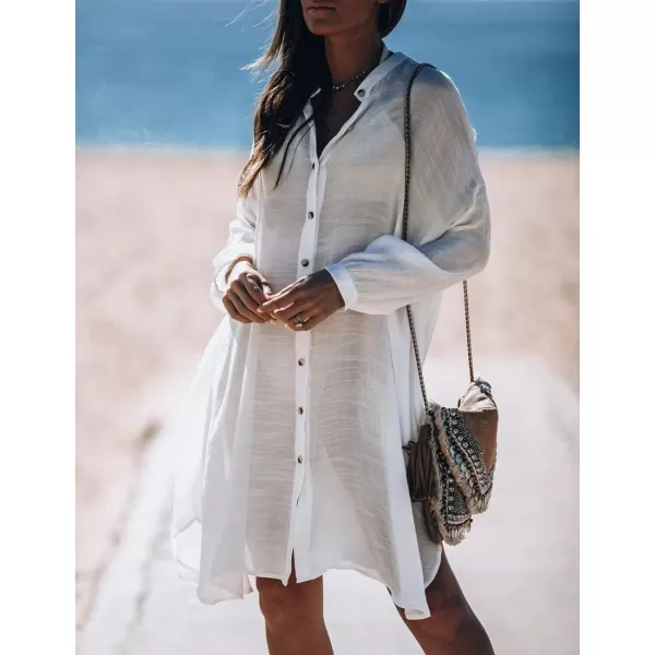 Bsubseach Bathing Suit Cover Ups for Women Bikini Cover Up Beach Shirt Tunic Dress