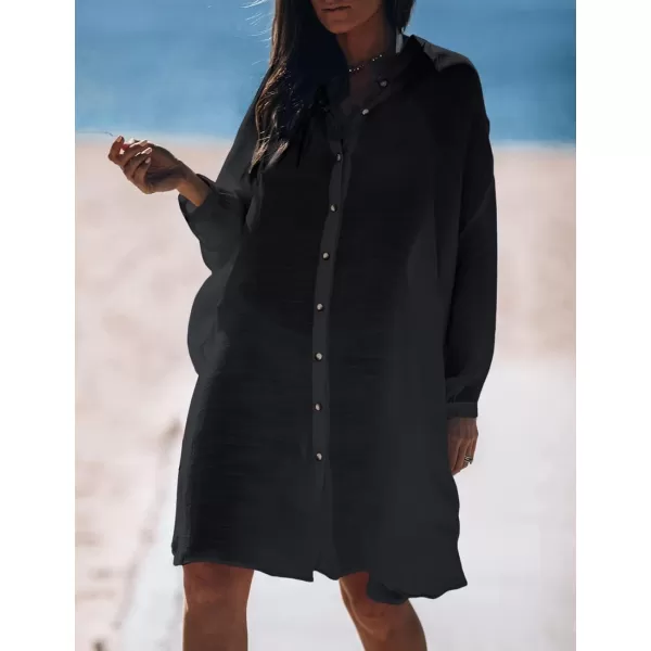 Bsubseach Bathing Suit Cover Ups for Women Bikini Cover Up Beach Shirt Tunic Dress