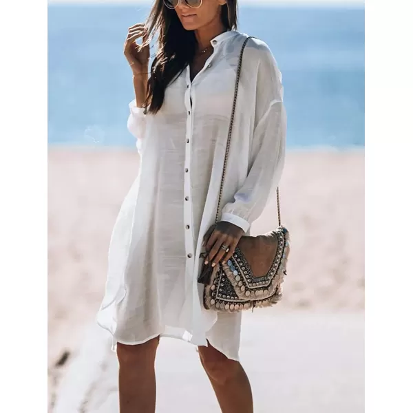 Bsubseach Bathing Suit Cover Ups for Women Bikini Cover Up Beach Shirt Tunic Dress