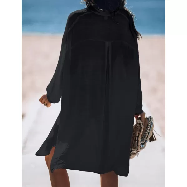 Bsubseach Bathing Suit Cover Ups for Women Bikini Cover Up Beach Shirt Tunic Dress