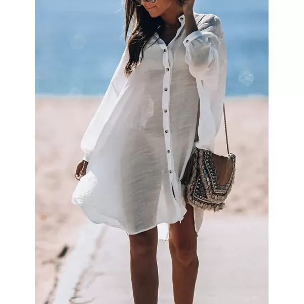Bsubseach Bathing Suit Cover Ups for Women Bikini Cover Up Beach Shirt Tunic Dress