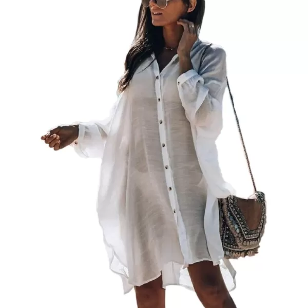 Bsubseach Bathing Suit Cover Ups for Women Bikini Cover Up Beach Shirt Tunic Dress