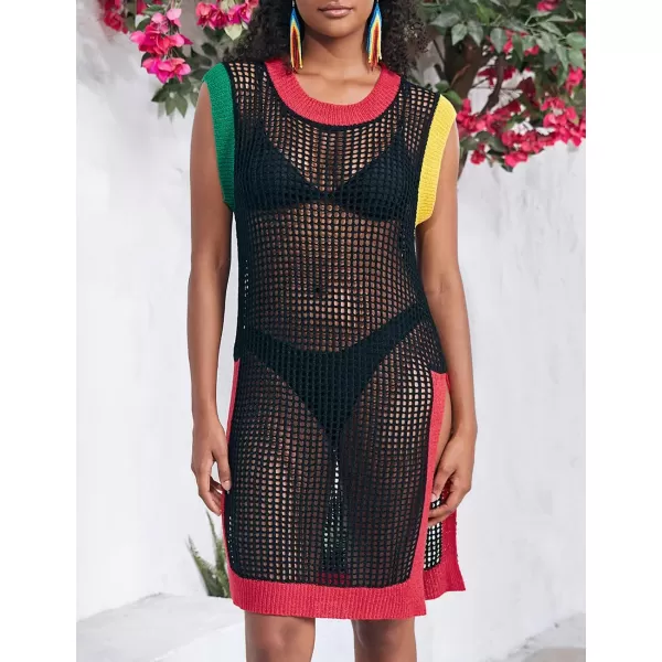 Bsubseach Crochet Coverups for Women Swimsuit Cover Up 2023 Summer Bikini Beachwear