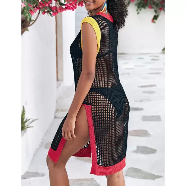 Bsubseach Crochet Coverups for Women Swimsuit Cover Up 2023 Summer Bikini Beachwear