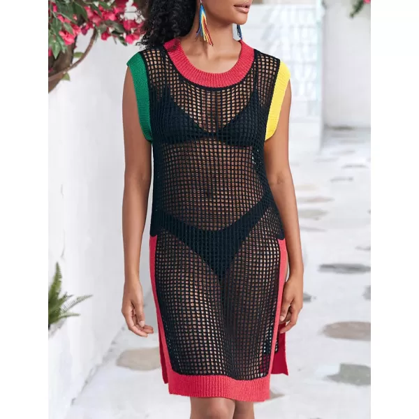 Bsubseach Crochet Coverups for Women Swimsuit Cover Up 2023 Summer Bikini Beachwear