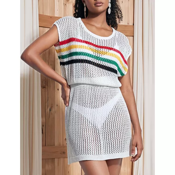 Bsubseach Crochet Coverups for Women Swimsuit Cover Up 2023 Summer Bikini Beachwear