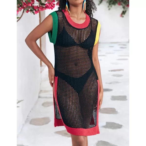 Bsubseach Crochet Coverups for Women Swimsuit Cover Up 2023 Summer Bikini Beachwear