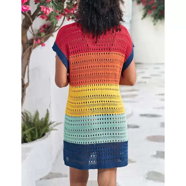 Bsubseach Crochet Coverups for Women Swimsuit Cover Up 2023 Summer Bikini Beachwear