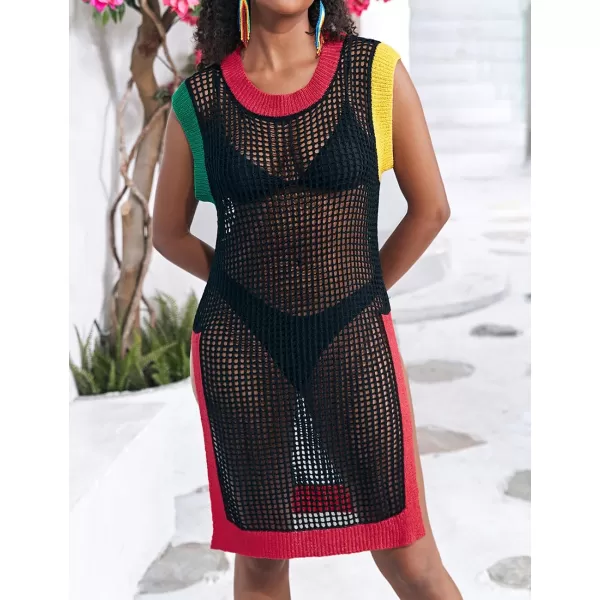 Bsubseach Crochet Coverups for Women Swimsuit Cover Up 2023 Summer Bikini Beachwear