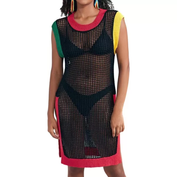 Bsubseach Crochet Coverups for Women Swimsuit Cover Up 2023 Summer Bikini Beachwear