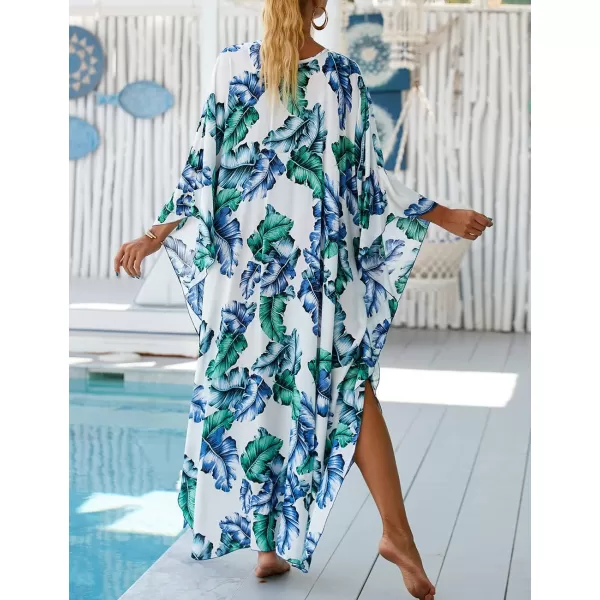 Bsubseach Kaftan Dresses Cover Up for Swimwear Women Plus Size Caftan Beach Cover Ups Resort Dress