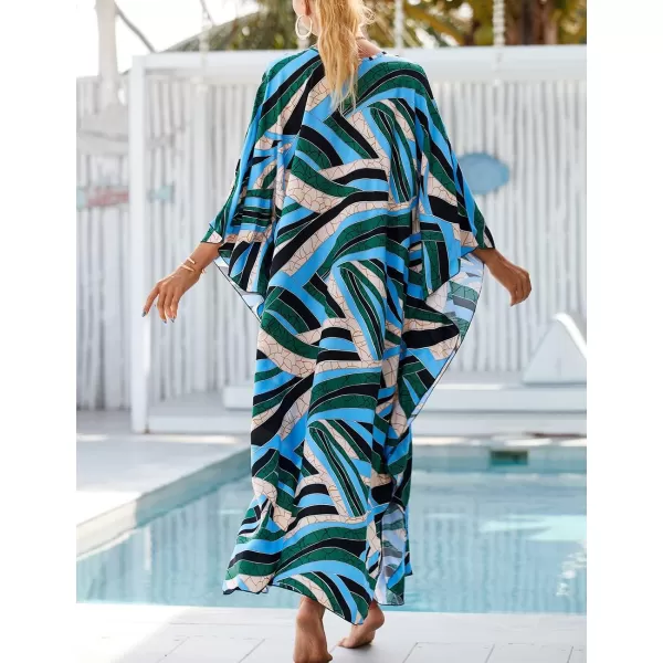 Bsubseach Kaftan Dresses Cover Up for Swimwear Women Plus Size Caftan Beach Cover Ups Resort Dress