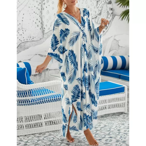Bsubseach Kaftan Dresses Cover Up for Swimwear Women Plus Size Caftan Beach Cover Ups Resort Dress
