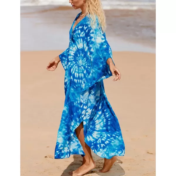 Bsubseach Kaftan Dresses Cover Up for Swimwear Women Plus Size Caftan Beach Cover Ups Resort Dress