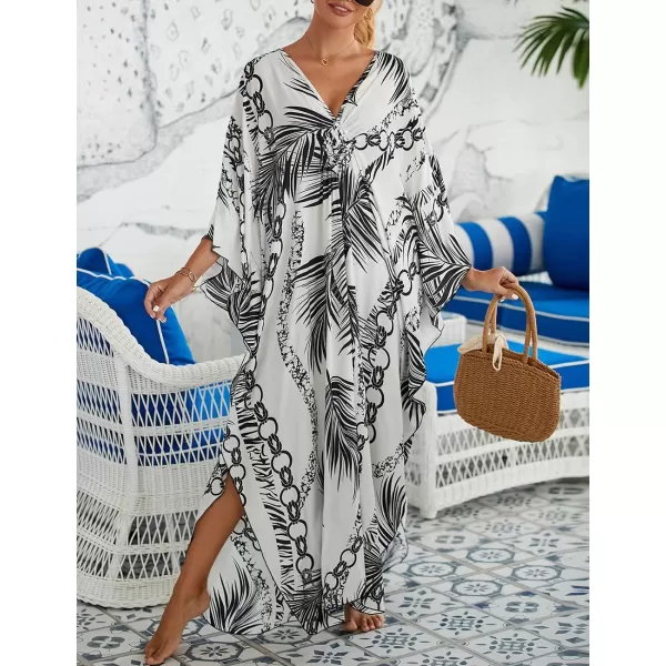 Bsubseach Kaftan Dresses Cover Up for Swimwear Women Plus Size Caftan Beach Cover Ups Resort Dress