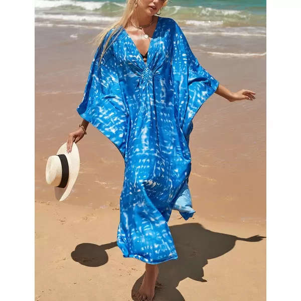 Bsubseach Kaftan Dresses Cover Up for Swimwear Women Plus Size Caftan Beach Cover Ups Resort Dress