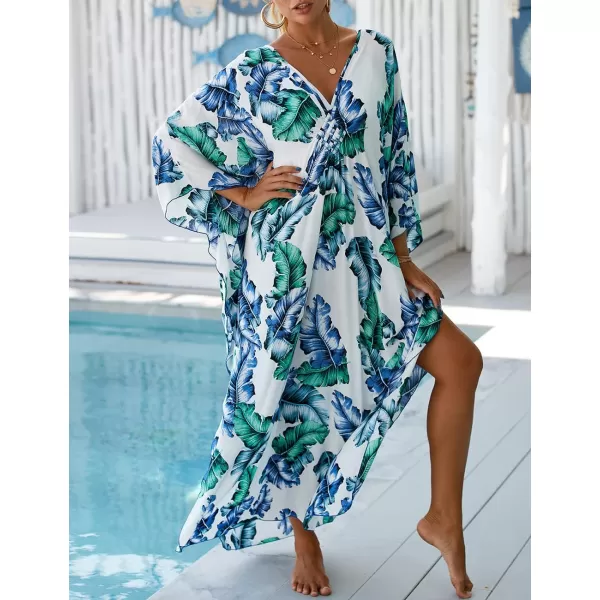 Bsubseach Kaftan Dresses Cover Up for Swimwear Women Plus Size Caftan Beach Cover Ups Resort Dress